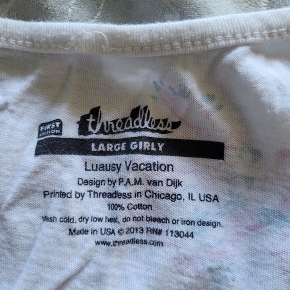 🌻 3 for $15. Threadless womans tank top. Size large. - Picture 2 of 4